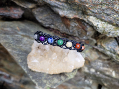 Bracelet 7 chakras "Santé"