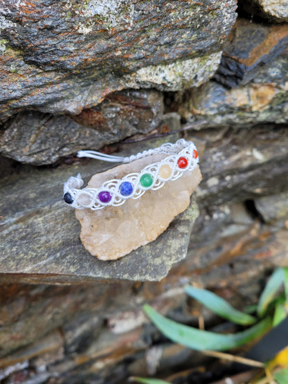 Bracelet 7 chakras "Santé"