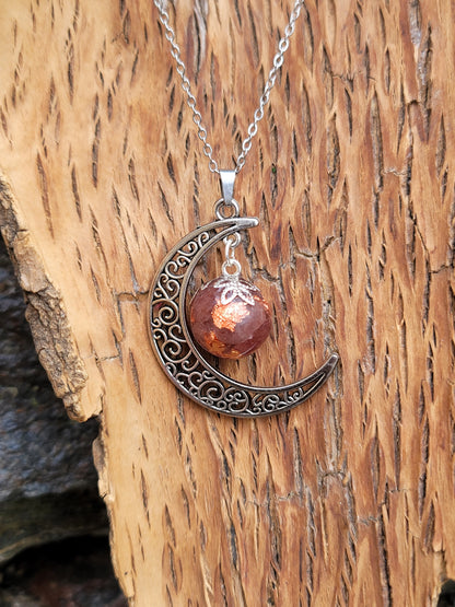 Pendentif Quartz cerise