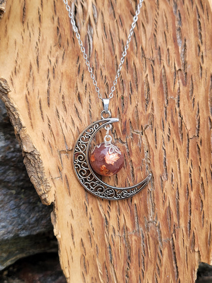 Pendentif Quartz cerise