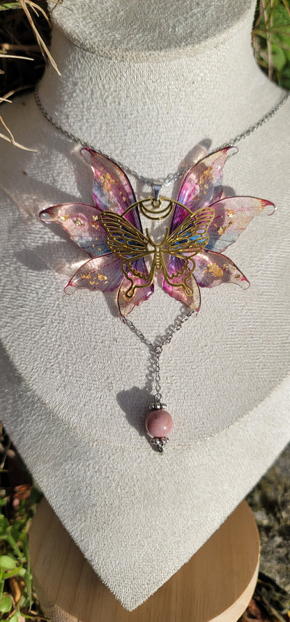 "Mirawen" Déesse elfique collier féerique