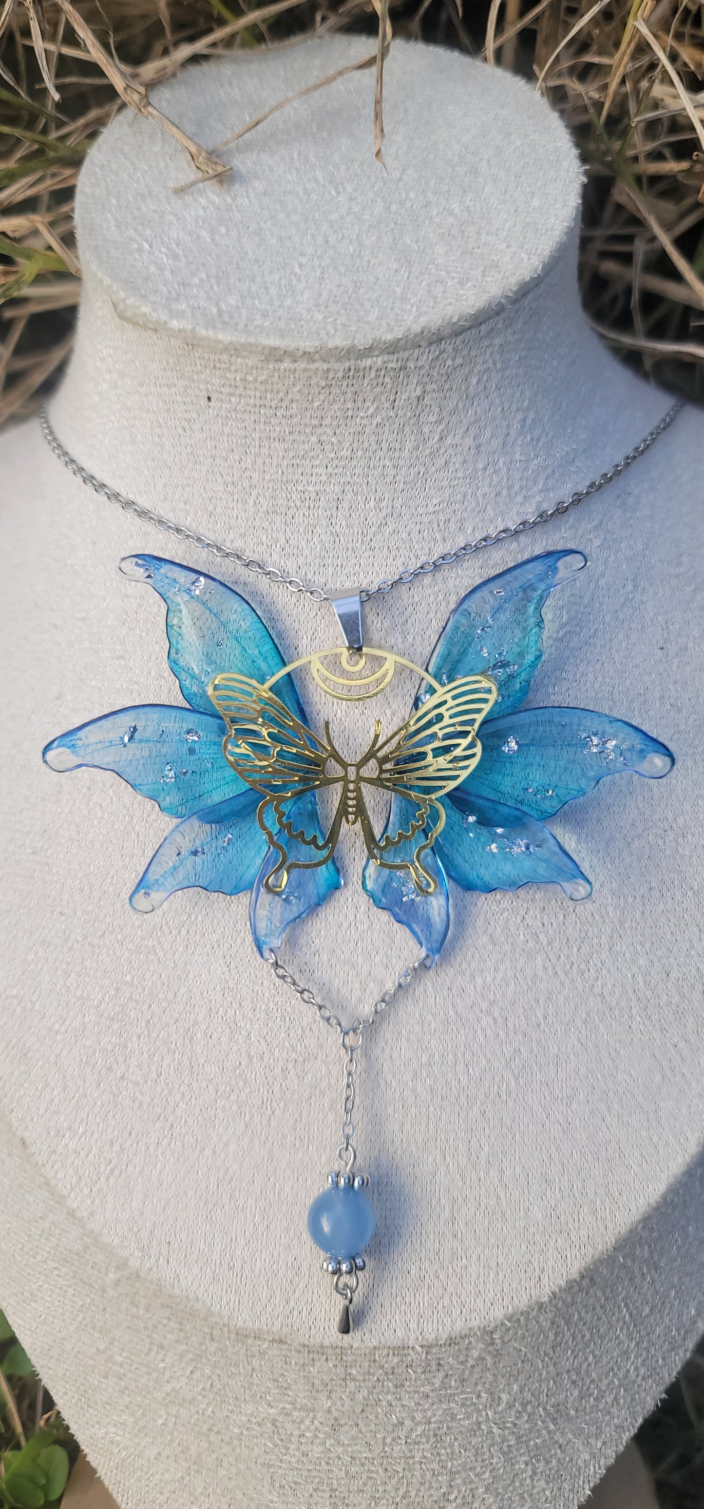 "Silenya" Déesse elfique collier féerique
