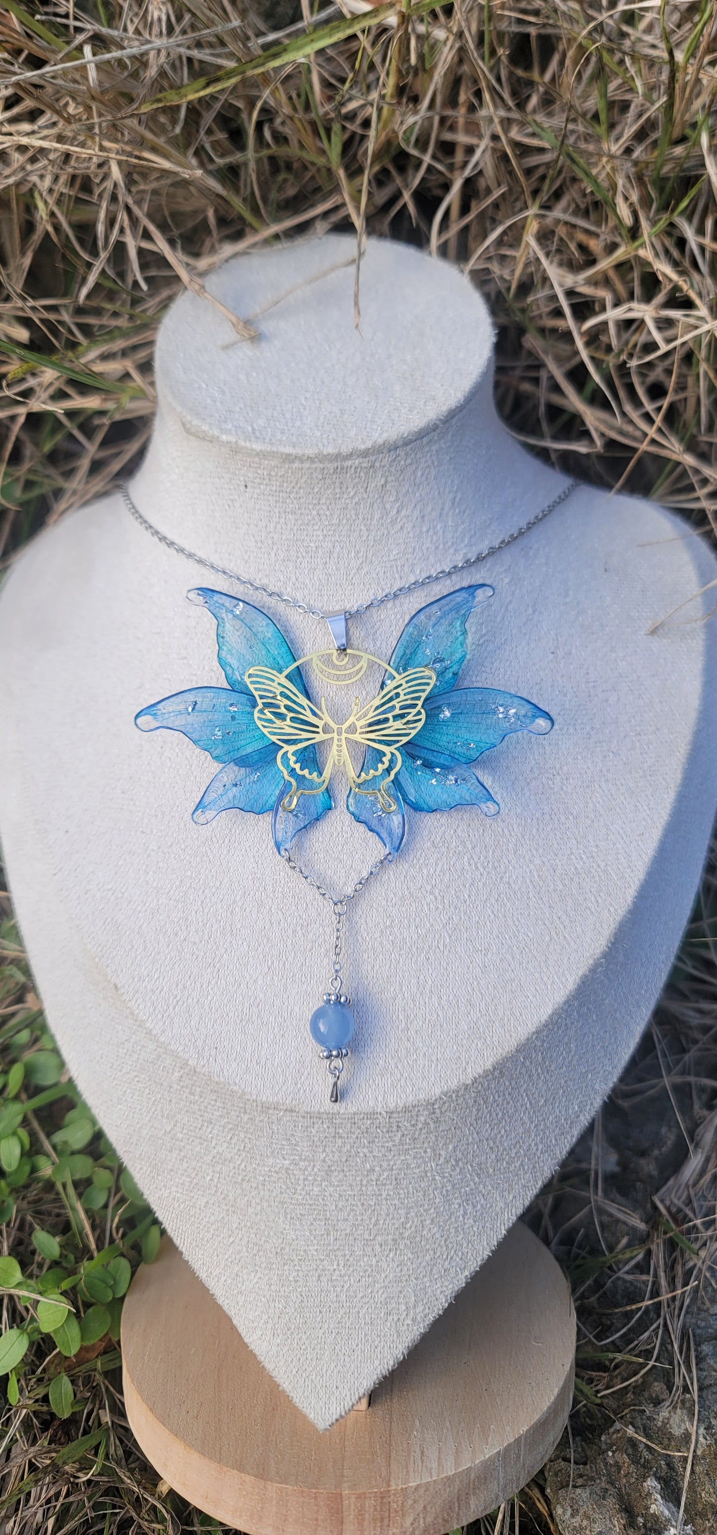 "Silenya" Déesse elfique collier féerique