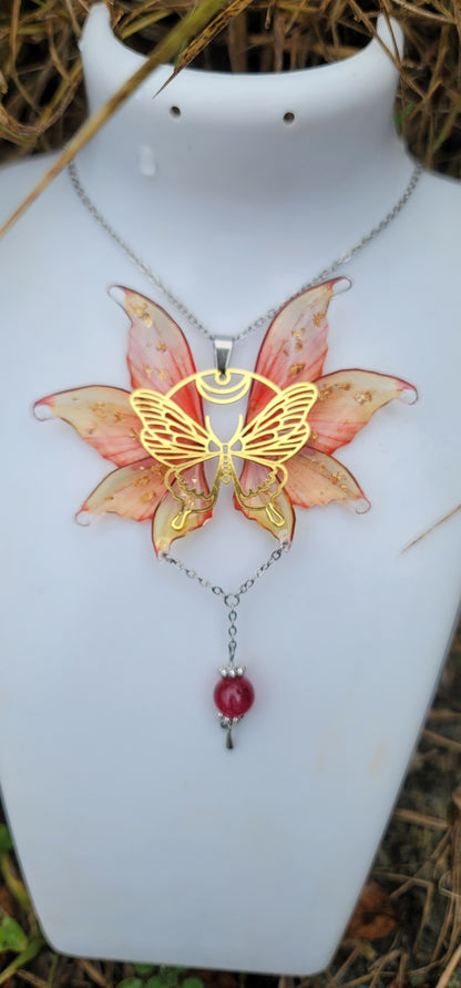 "Calistaë" Déesse elfique collier féerique