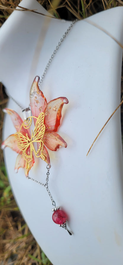 "Calistaë" Déesse elfique collier féerique