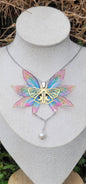 "Aelys" Déesse elfique collier féerique