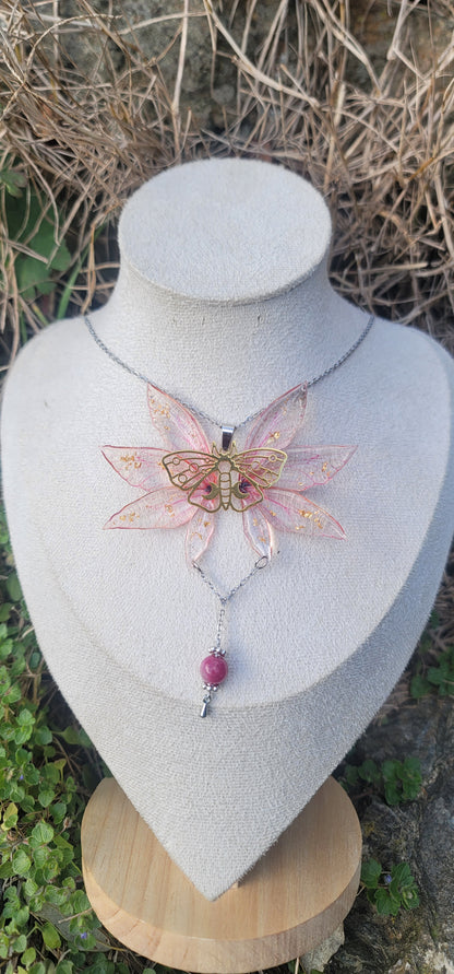 "Nymëa" Déesse elfique collier féerique