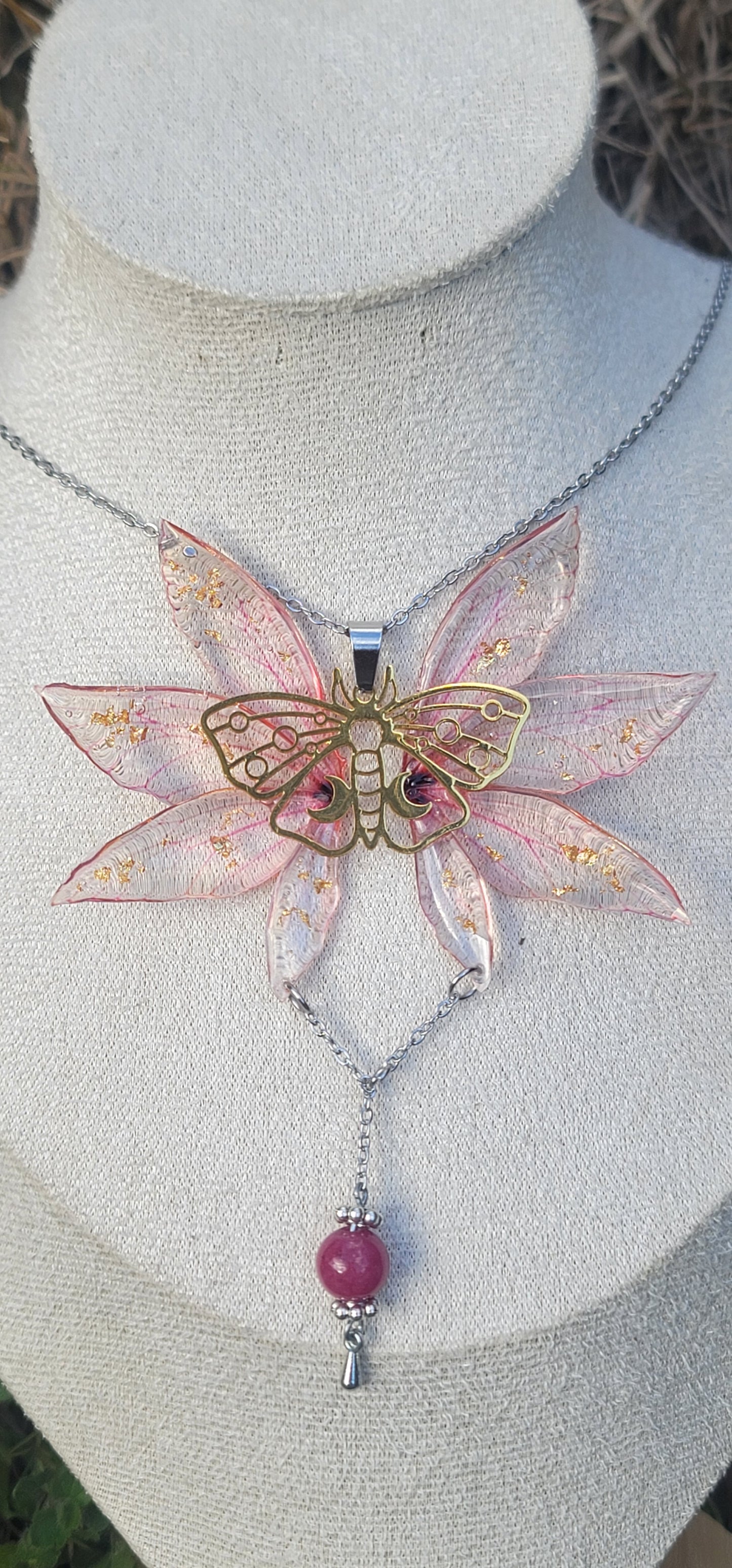 "Nymëa" Déesse elfique collier féerique