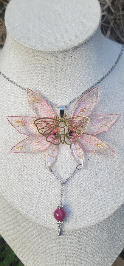 "Nymëa" Déesse elfique collier féerique