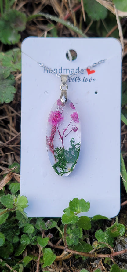 Collier floral mini monde boheme