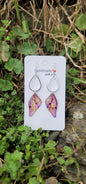 Boucles d'oreilles elfique en argent aile de fée papillon