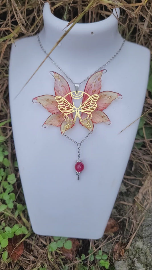 "Calistaë" Déesse elfique collier féerique